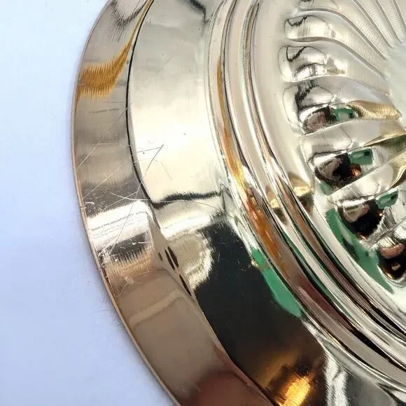 Vintage Banker's Desk Piano Lamp Green Glass Shade Pull Chain Gold Metal Base - Picture 9 of 13